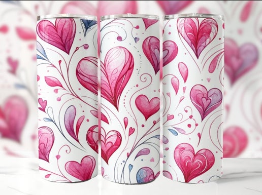 Valentines Day 20oz Tumbler Designs
