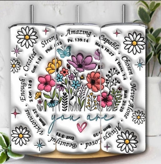 Faith 20oz Tumbler Designs