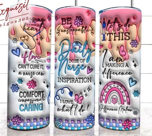Nurse/Health Care 20oz Tumbler Designs