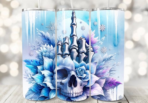 Skull/Skeleton 20oz Tumbler Designs