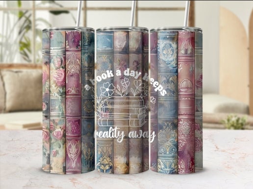 Bookish 20oz Tumbler Designs