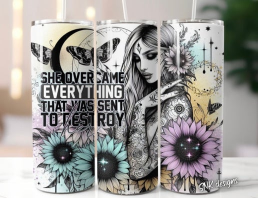Sunflower 20oz Tumbler Designs