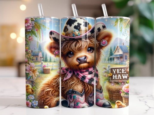 Cow 20oz Tumbler Designs