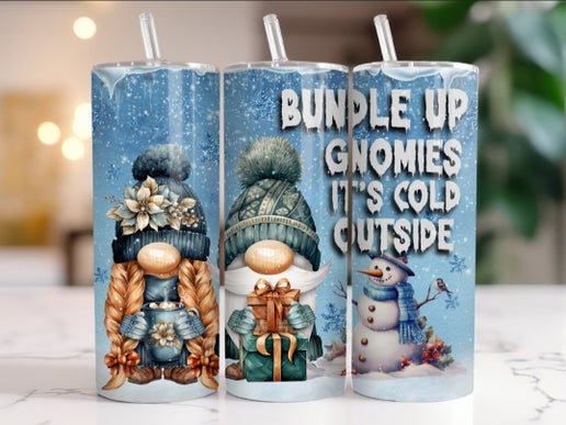 Gnome 20oz Tumbler Designs