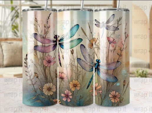 Dragonfly 20oz Tumbler Designs