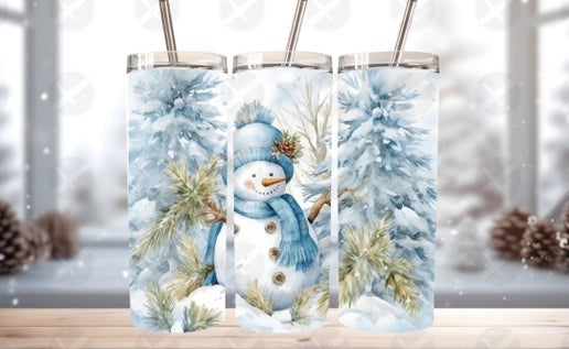 Snowman 20oz Tumbler Designs