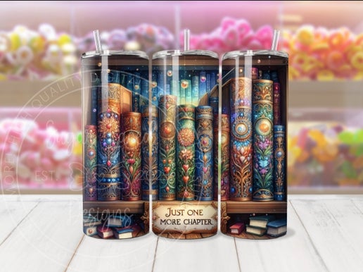 Bookish 20oz Tumbler Designs