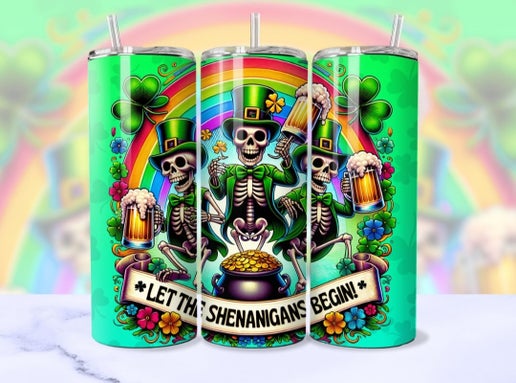 St. Patrick's Day 20oz Tumbler Designs