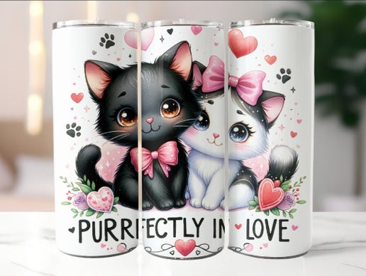 Cat 20oz Tumbler Designs