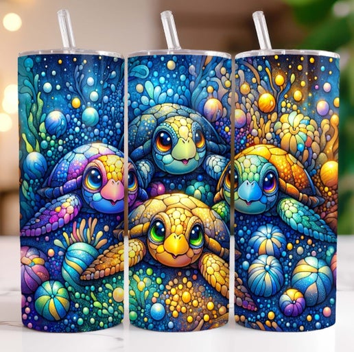 Beach/Sea Life 20oz Tumbler Designs
