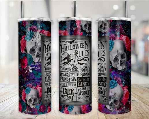 Halloween 20oz Tumbler Designs