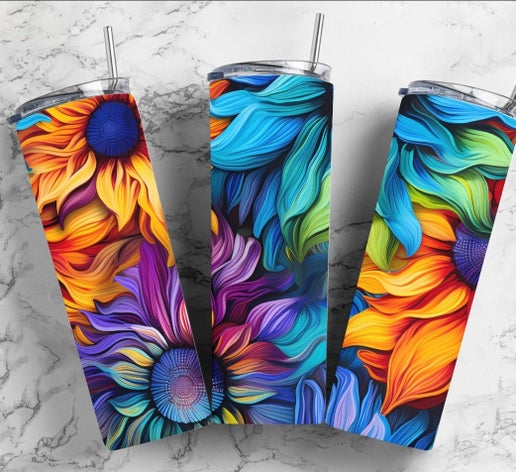 Sunflower 20oz Tumbler Designs