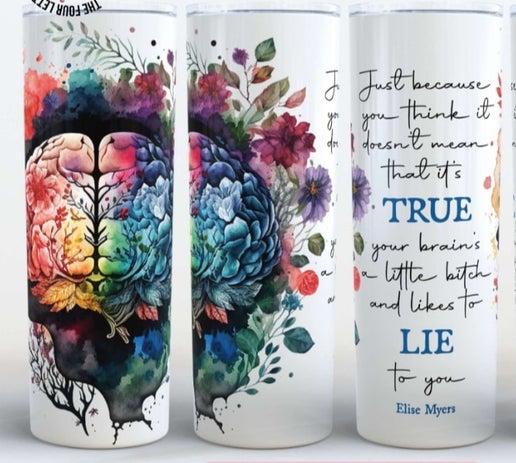 Mental Health/Self Love 20oz Tumbler Designs