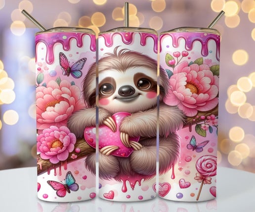 Sloth 20oz Tumbler Designs