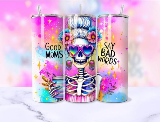Skull/Skeleton 20oz Tumbler Designs