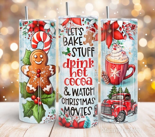 Christmas 20oz Tumbler Designs