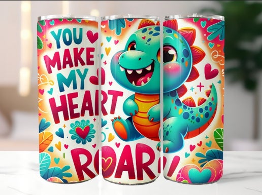 Dinosaur 20oz Tumbler Designs