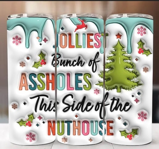 Christmas 20oz Tumbler Designs