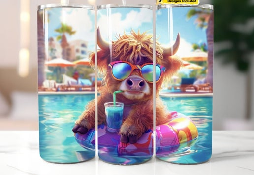 Cow 20oz Tumbler Designs