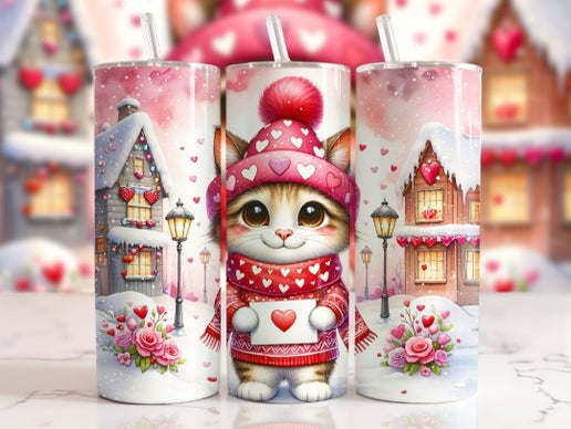 Cat 20oz Tumbler Designs