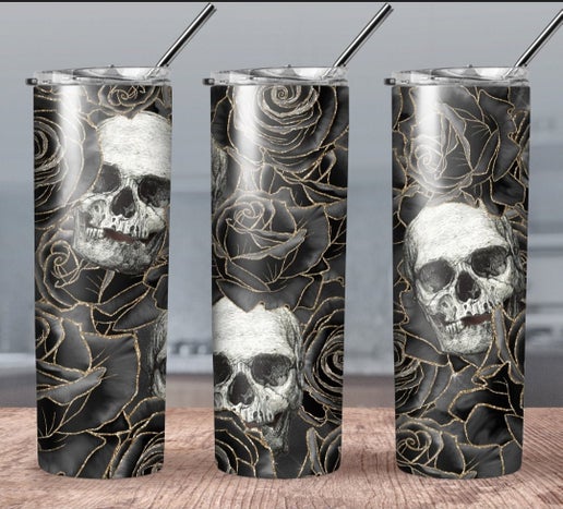 Skull/Skeleton 20oz Tumbler Designs