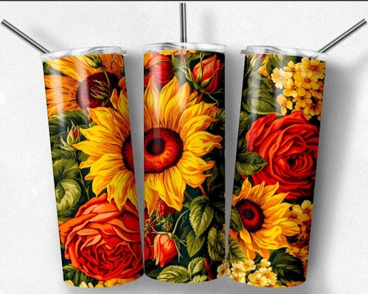 Sunflower 20oz Tumbler Designs