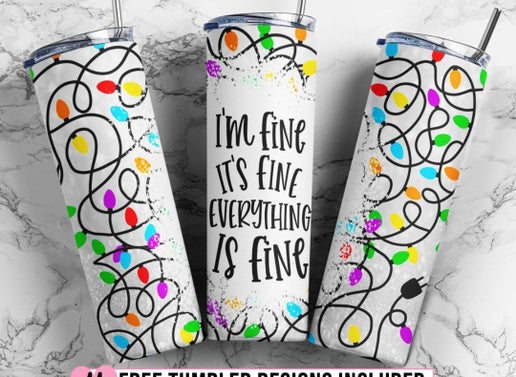 Christmas 20oz Tumbler Designs