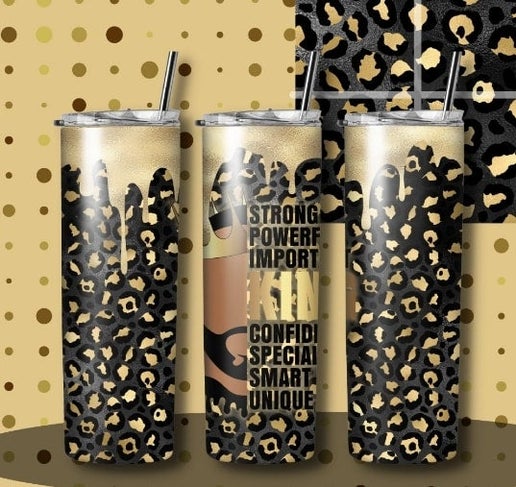 Black King & Queen 20oz Tumbler Designs