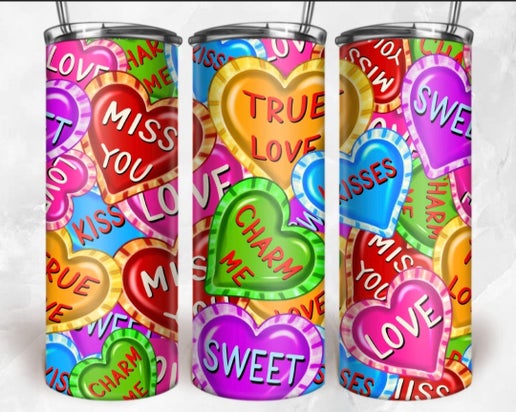 Valentines Day 20oz Tumbler Designs