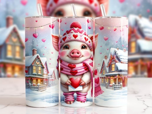 Pig 20oz Tumbler Designs