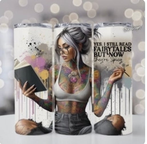 Bookish 20oz Tumbler Designs