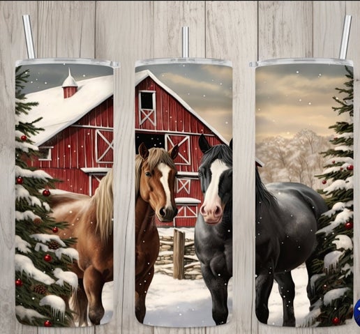 Winter 20oz Tumbler Designs