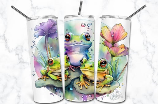 Frog 20oz Tumbler Designs