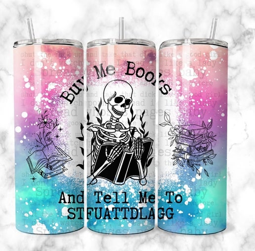Bookish 20oz Tumbler Designs
