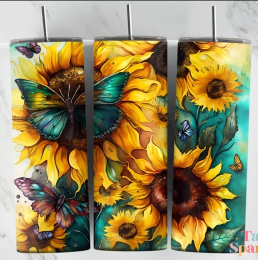 Sunflower 20oz Tumbler Designs