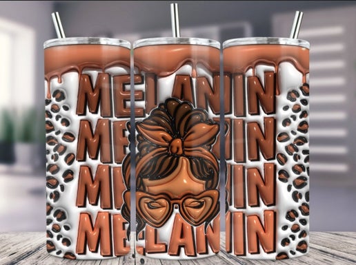 Black King & Queen 20oz Tumbler Designs