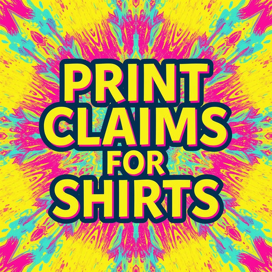 Print Claims for Shirts