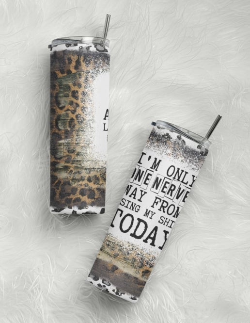Sarcastic/Snarky 20oz Tumbler Designs