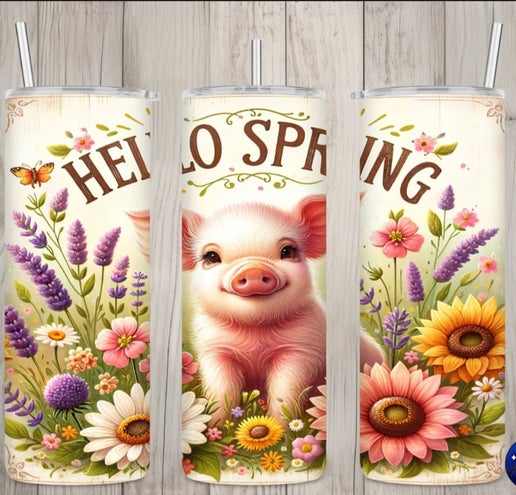 Pig 20oz Tumbler Designs