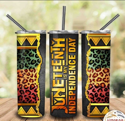Juneteenth 20oz Tumbler Designs