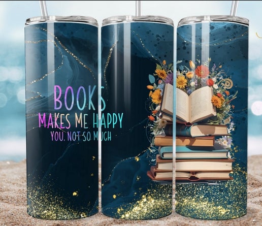 Bookish 20oz Tumbler Designs