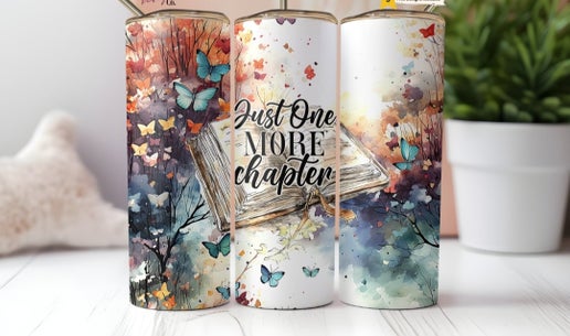 Bookish 20oz Tumbler Designs