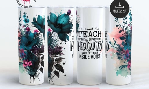 Sarcastic/Snarky 20oz Tumbler Designs