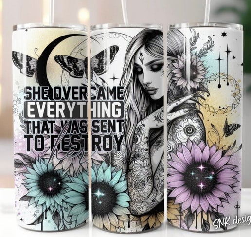 Mental Health/Self Love 20oz Tumbler Designs