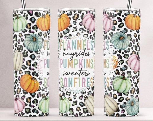 Fall/Autumn 20oz Tumbler Designs