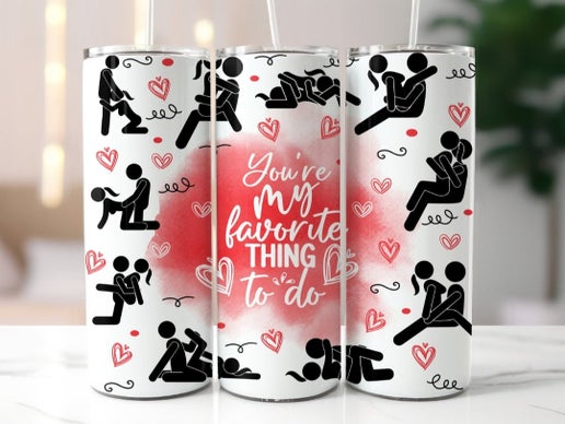 Valentines Day 20oz Tumbler Designs