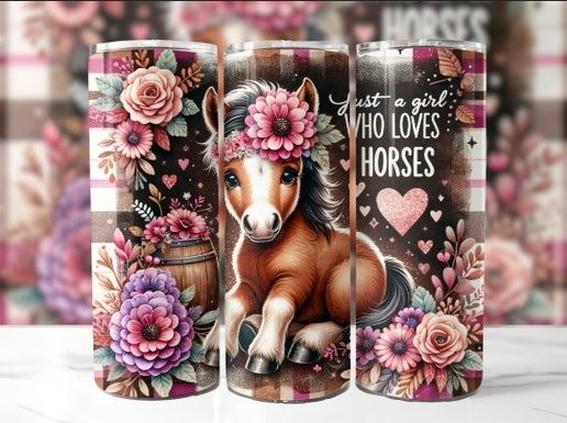 Horse 20oz Tumbler Designs