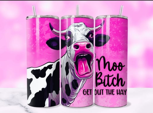 Cow 20oz Tumbler Designs