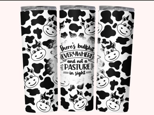 Cow 20oz Tumbler Designs